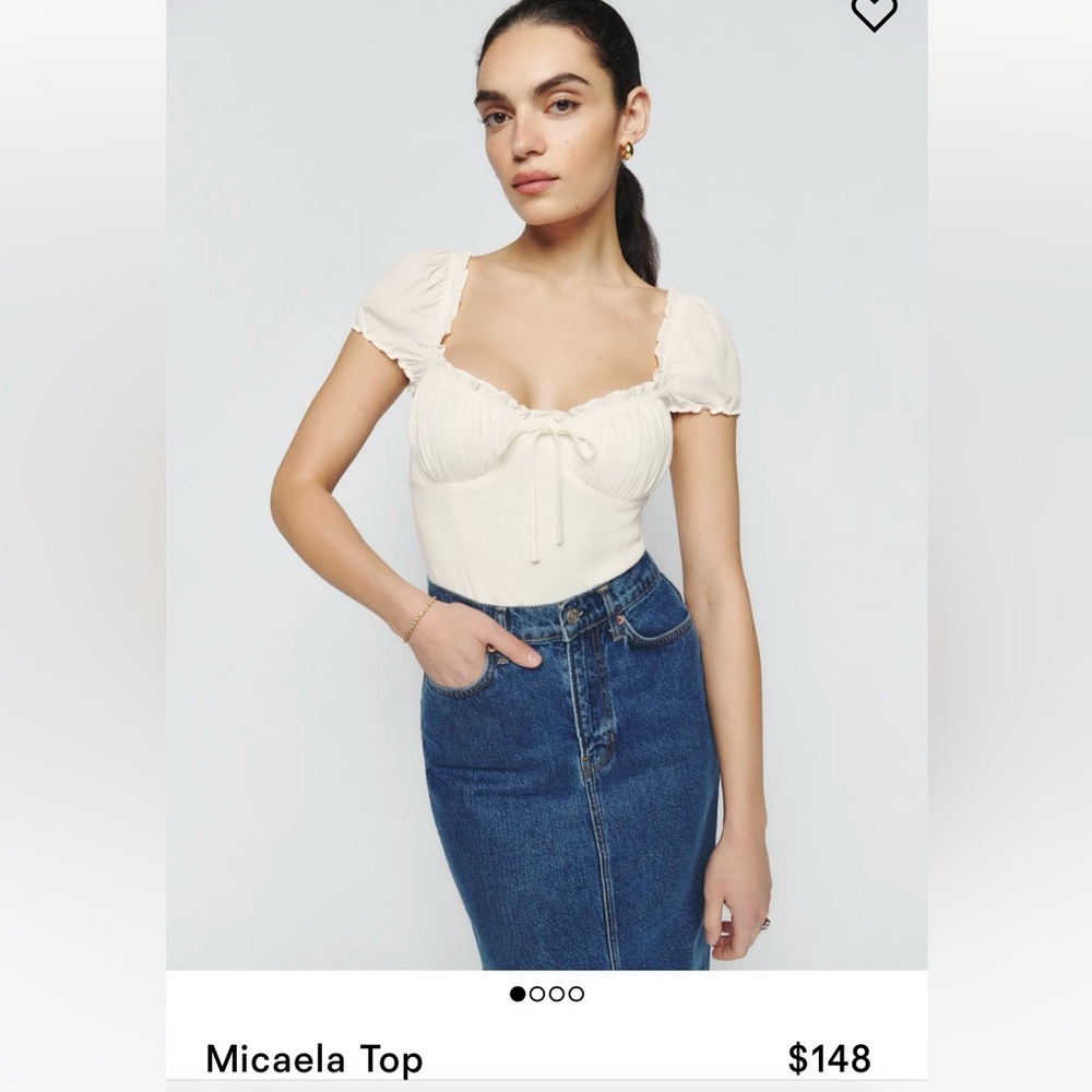 Reformation Micaela Top - New With Tags